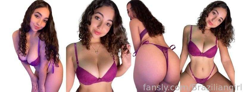 Brazilian girl banner