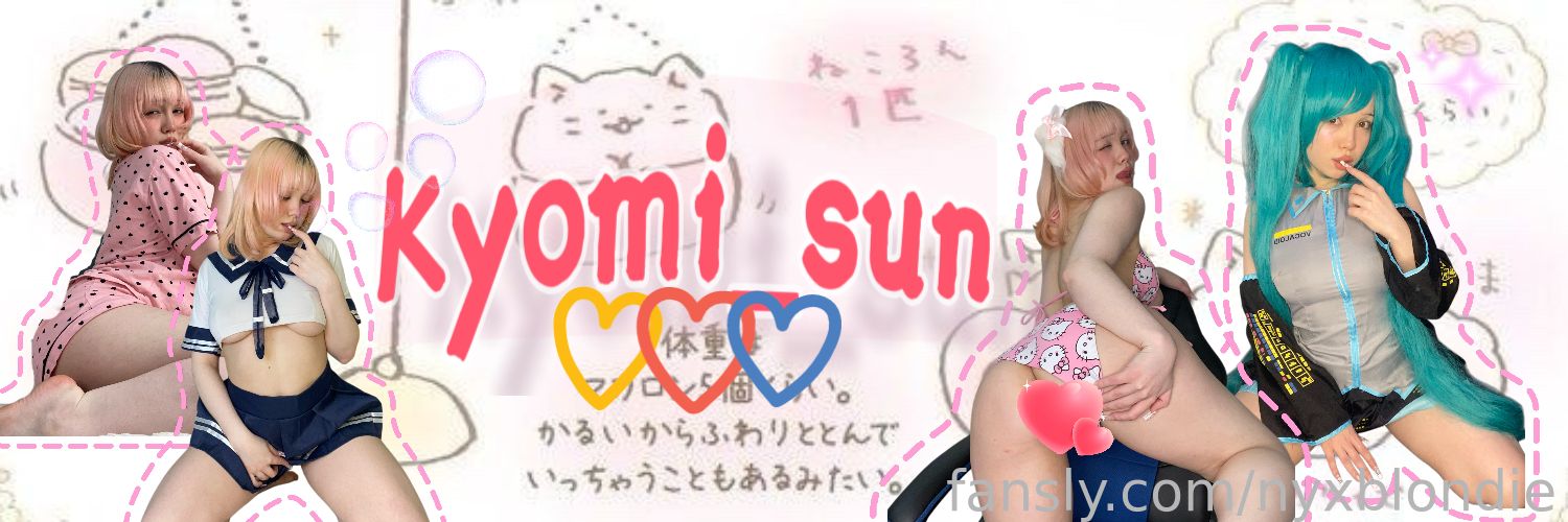 KYOMI SUN 💮 banner