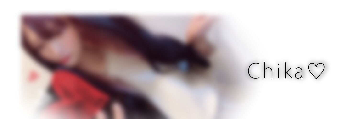 ちか@女装 banner